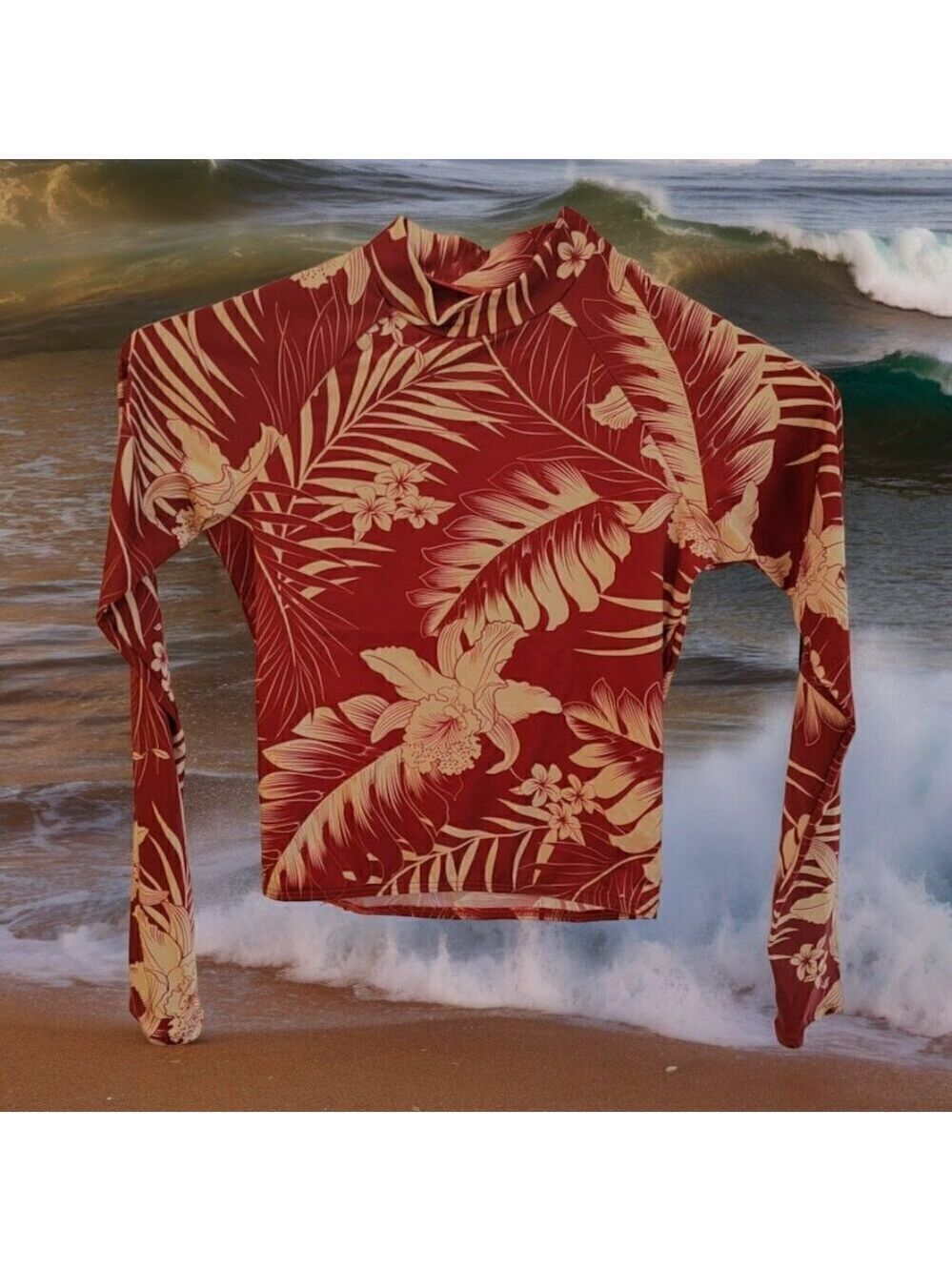 Rhythm Australia Womens RED Surfing Shirt - XS - New with Tags